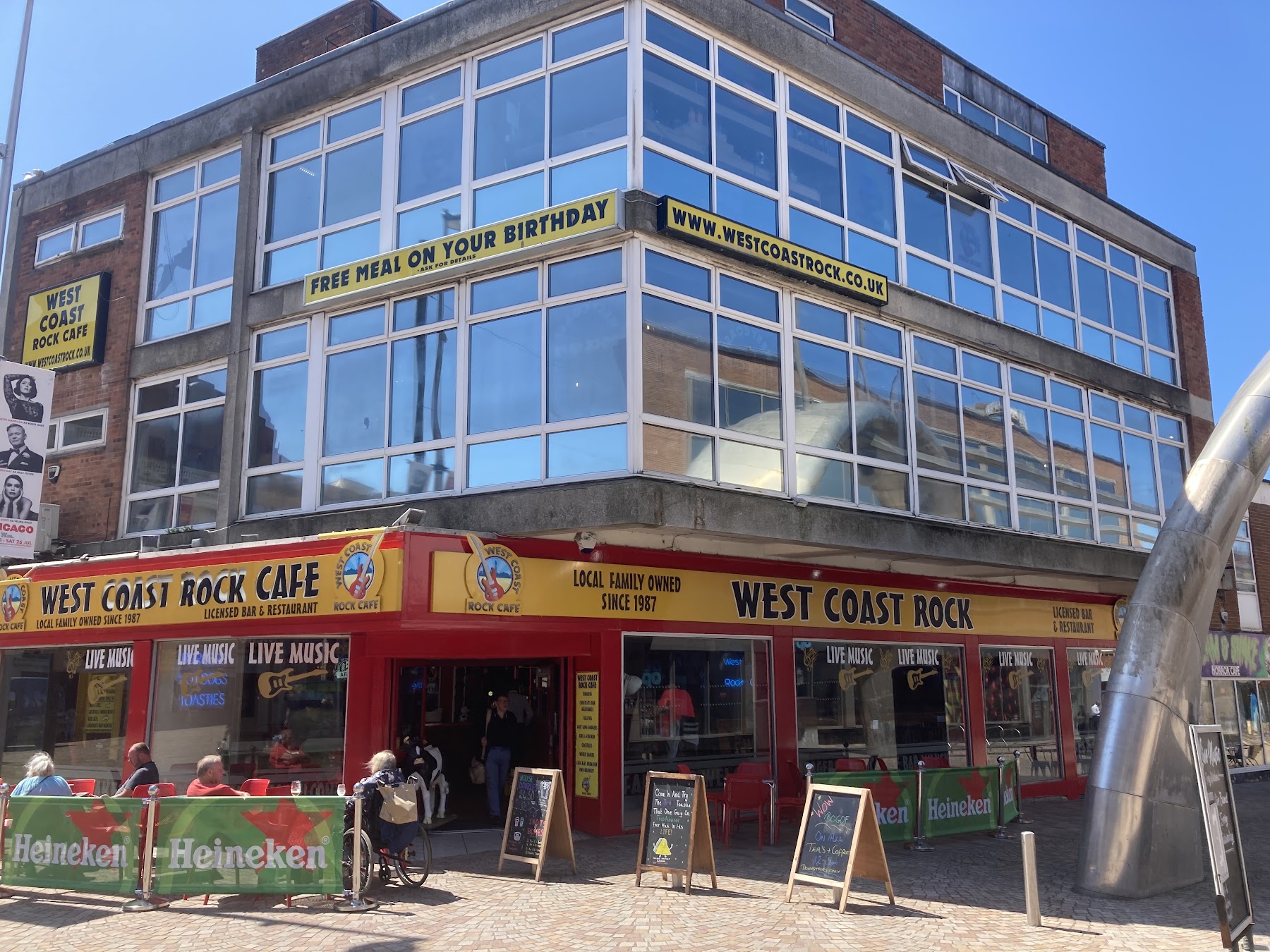 West Coast Rock Cafe restaurant
